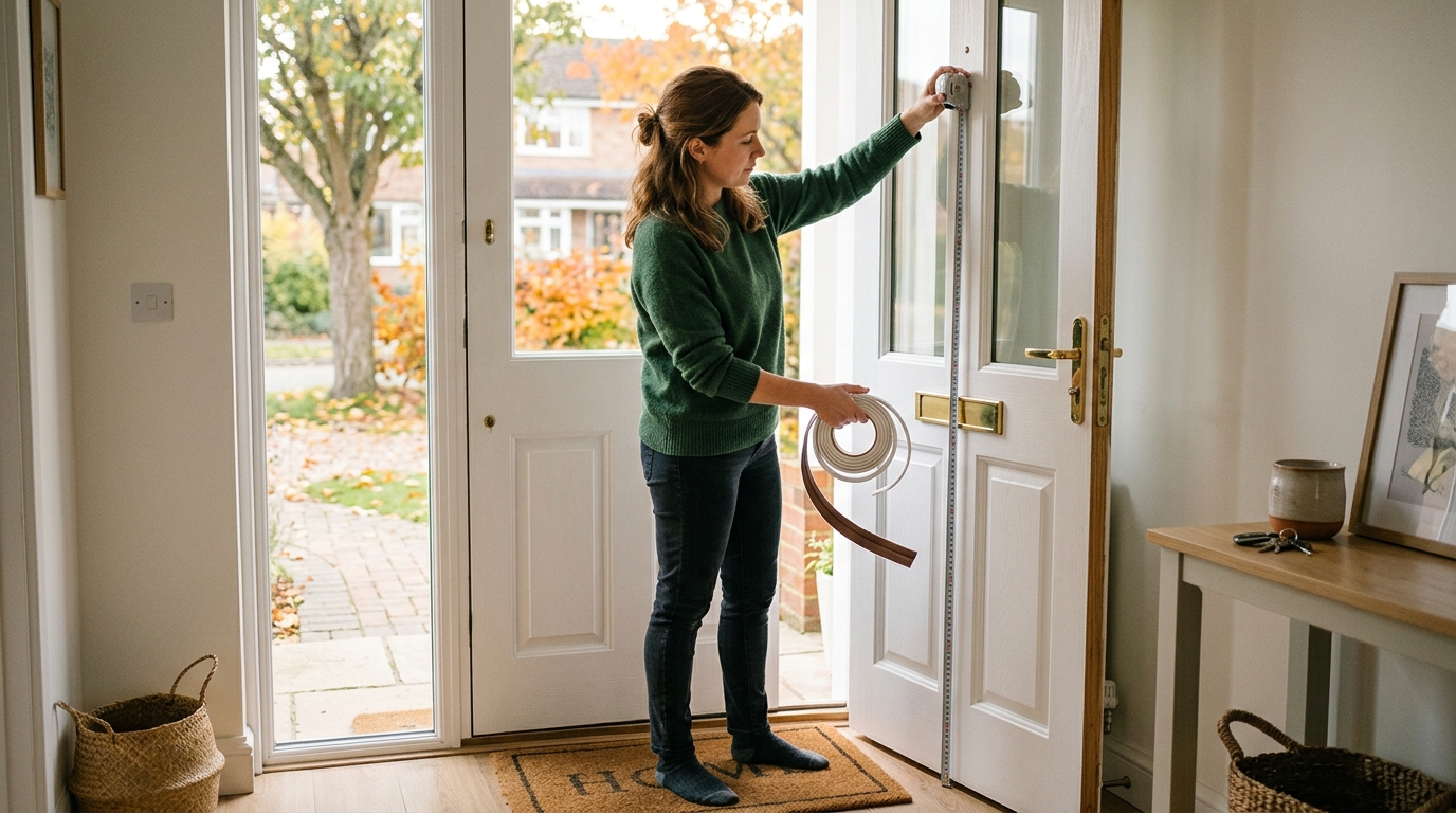 How to weatherstrip doors and windows before fall