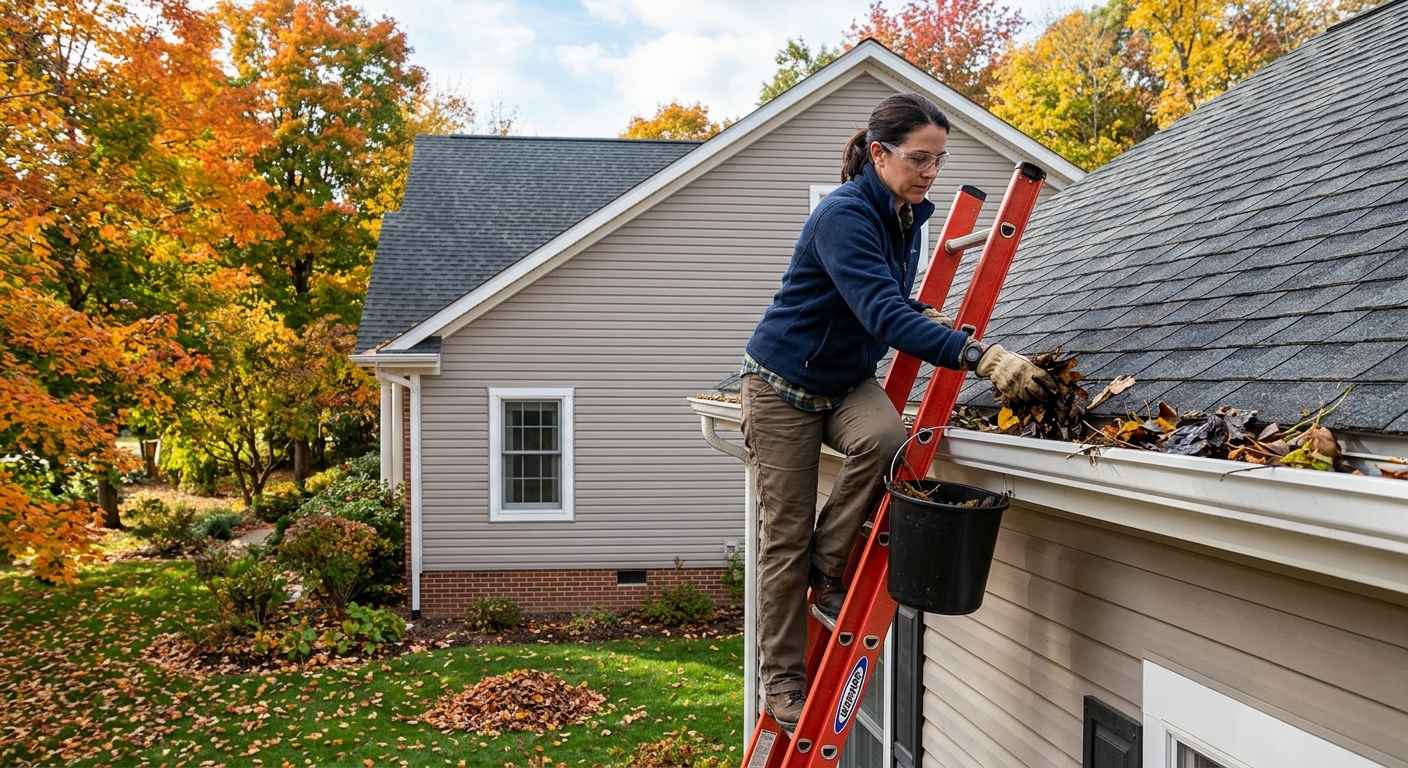 How to Clean Gutters Before Fall Rain