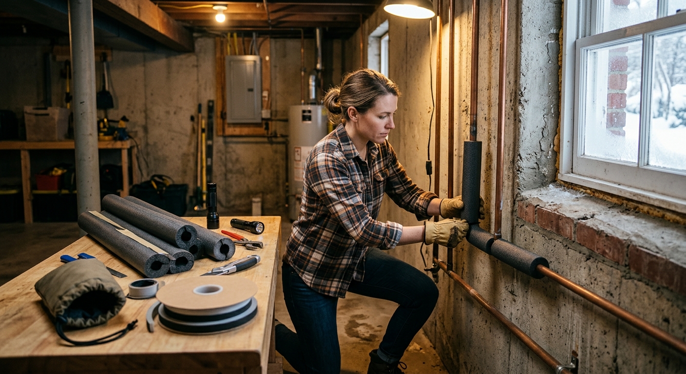 How to Prevent Frozen Pipes Early