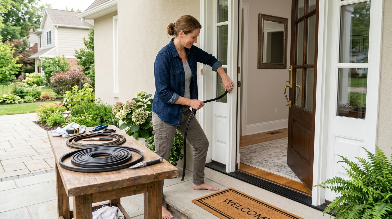 How to Replace Weatherstripping on an Exterior Door