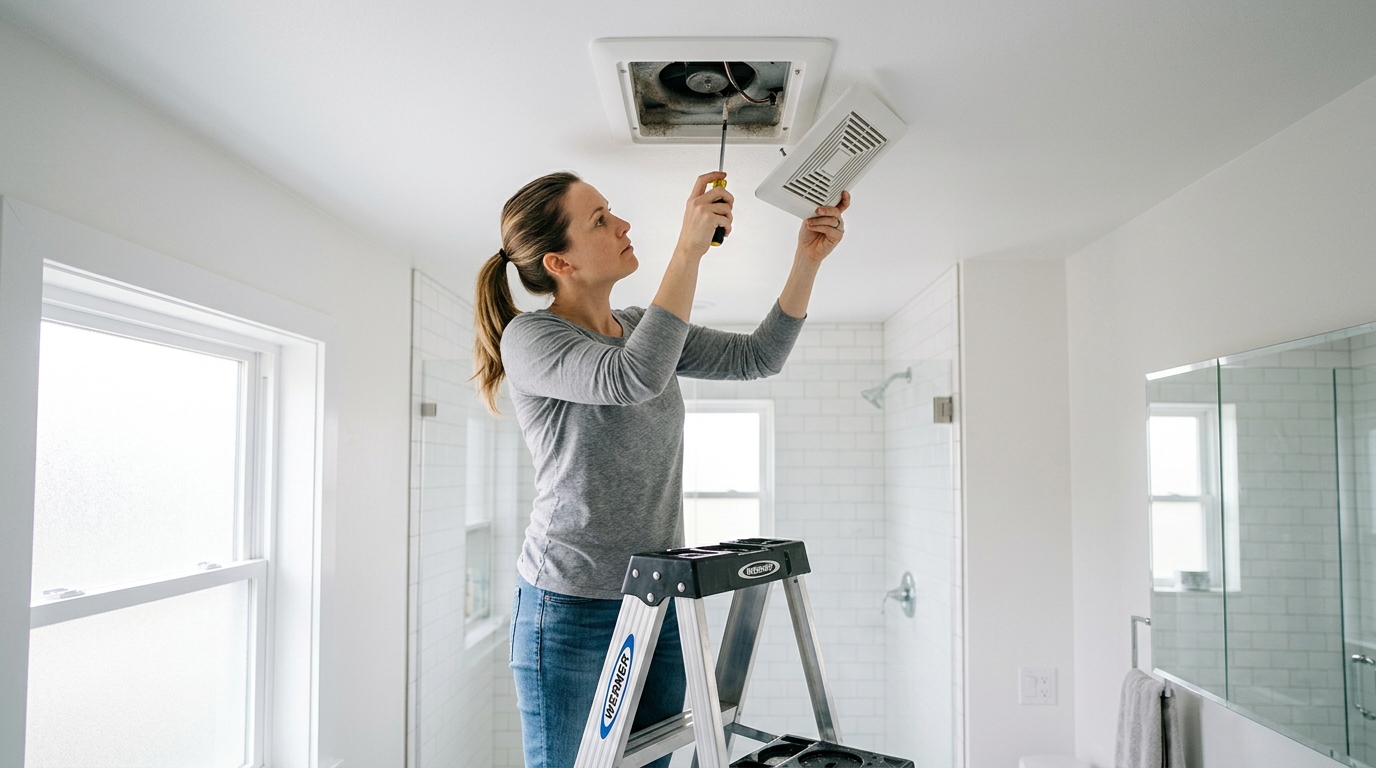 How to Stop a Bathroom Fan from Rattling
