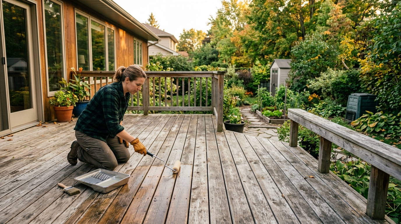 How to Seal and Protect a Deck Before Fall and Winter