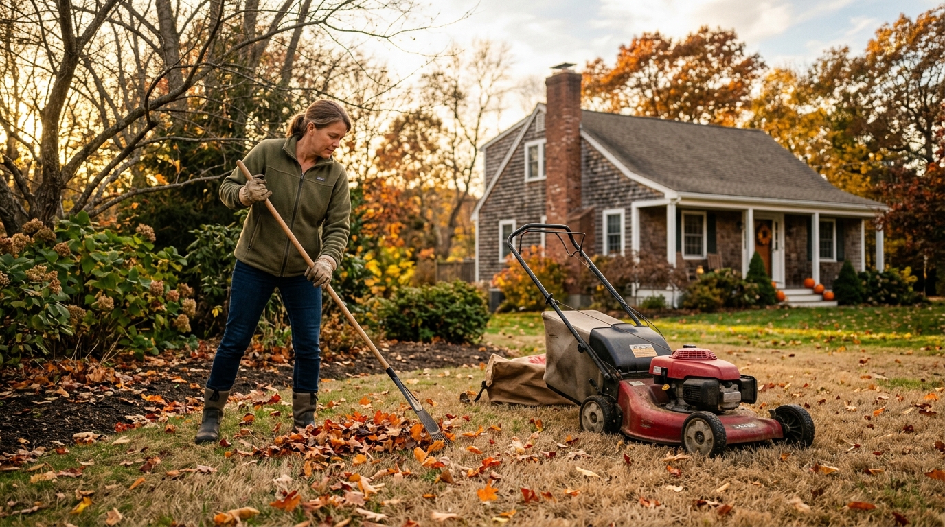 How to Prepare a Lawn for Its Final Mow of the Year
