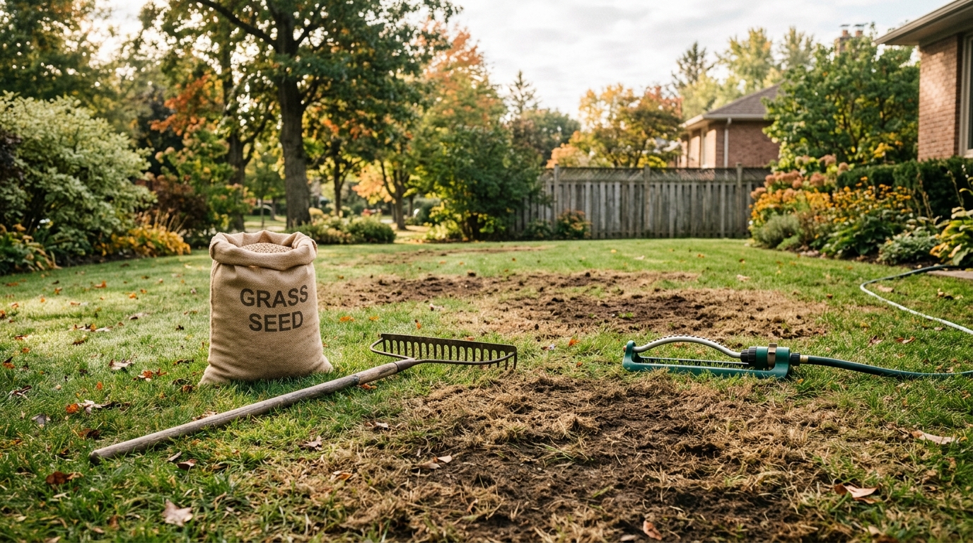 How to Overseed a Patchy Lawn