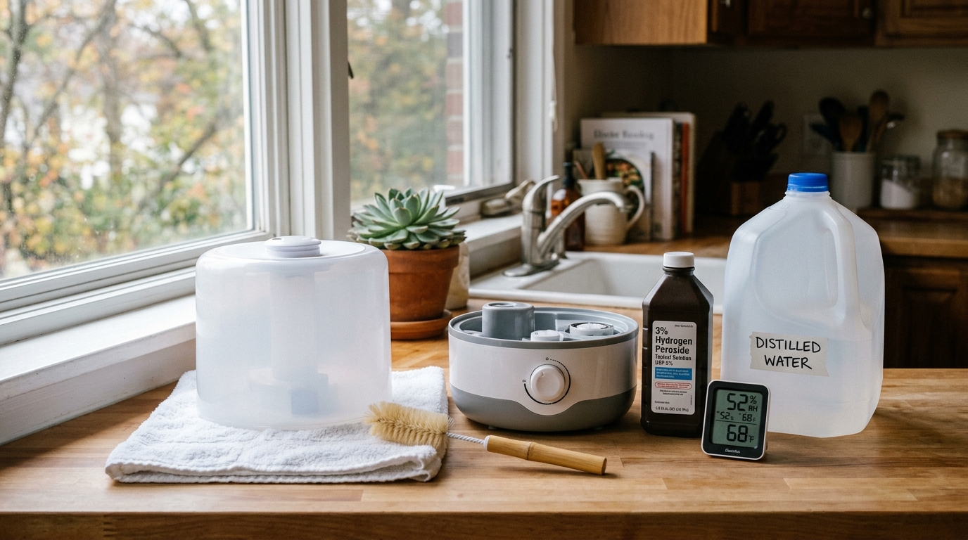 How to Clean and Test a Humidifier Before Winter Use