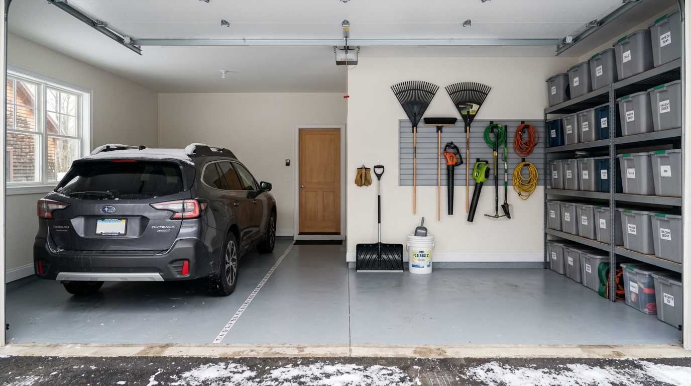 How to Organize a Garage for Fall Tools and Winter Gear