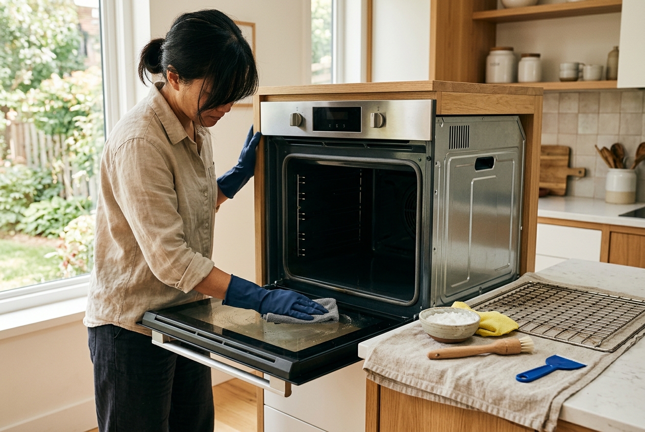 How to Deep Clean an Oven Without Damaging It