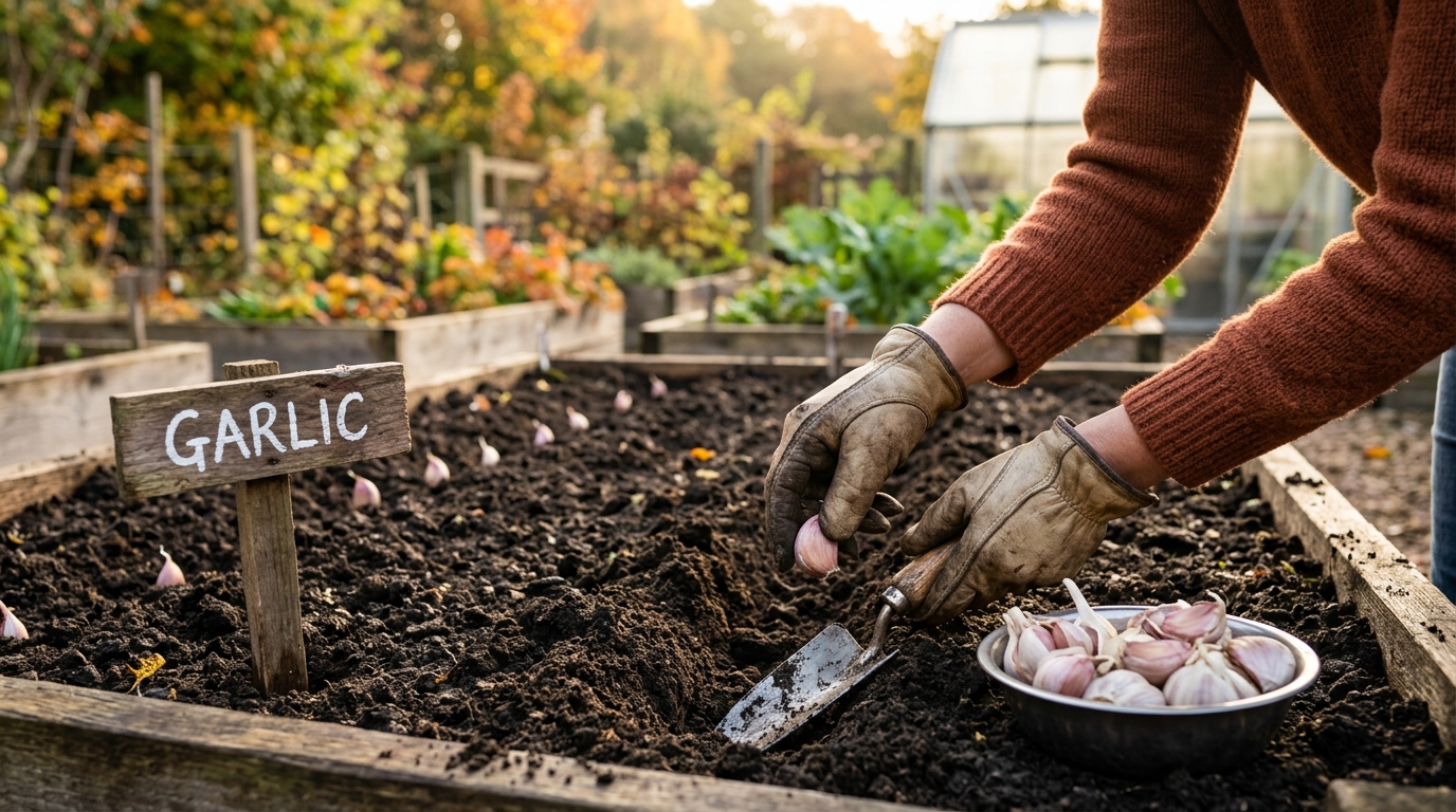 How to Plant Garlic in Fall for a Summer Harvest