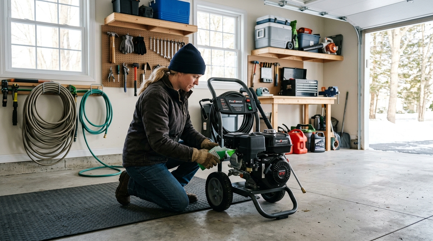 How to Winterize a Pressure Washer Without Damaging the Pump