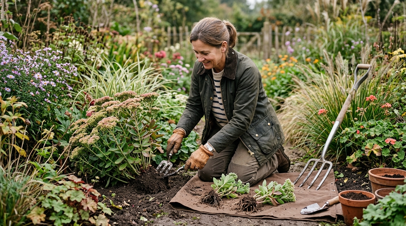 How to Divide and Replant Perennials in Early Fall