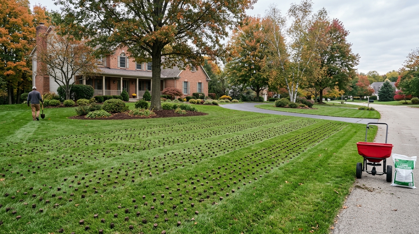 How to Aerate and Overseed a Cool-Season Lawn in Fall