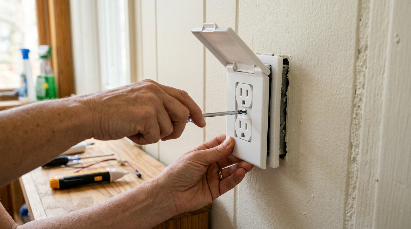 How to Install Foam Outlet Gaskets on Exterior Walls to Reduce Drafts