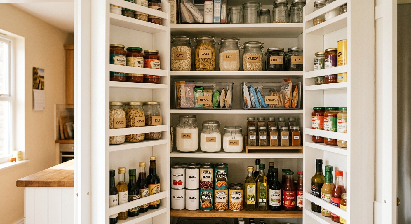 How to Organize a Small Pantry on a Budget